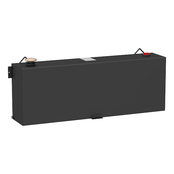 UWS STEEL RETANGLE TRANSFER TANK 45GALLON MATTE BLACK